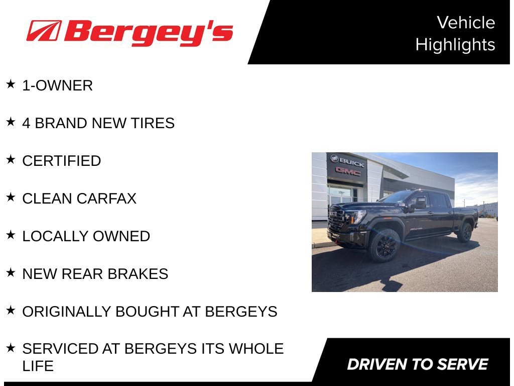 Used 2024 GMC Sierra 2500 HD AT4 Truck