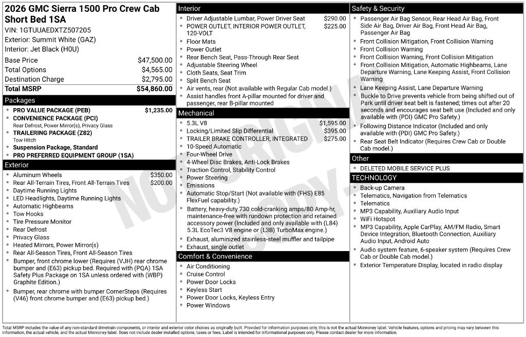 2026 GMC Sierra 1500 Pro - Photo 37