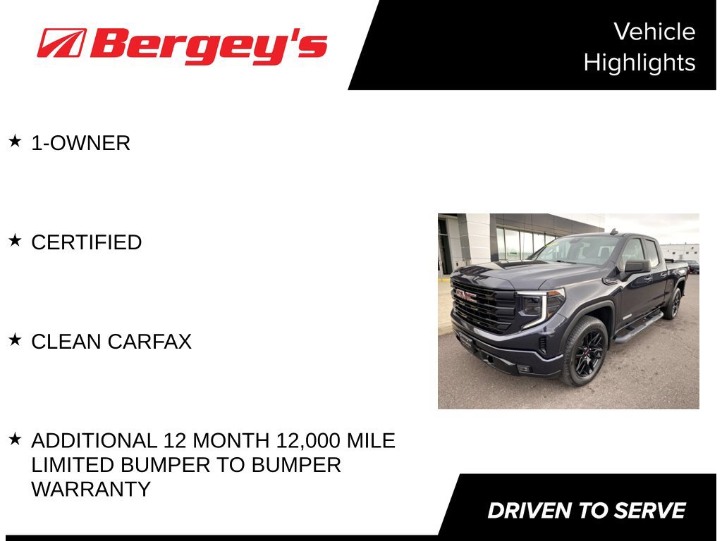 Used 2023 GMC Sierra 1500 Elevation Truck