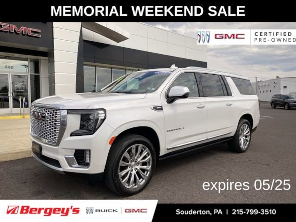Certified 2022 GMC Yukon XL Denali SUV