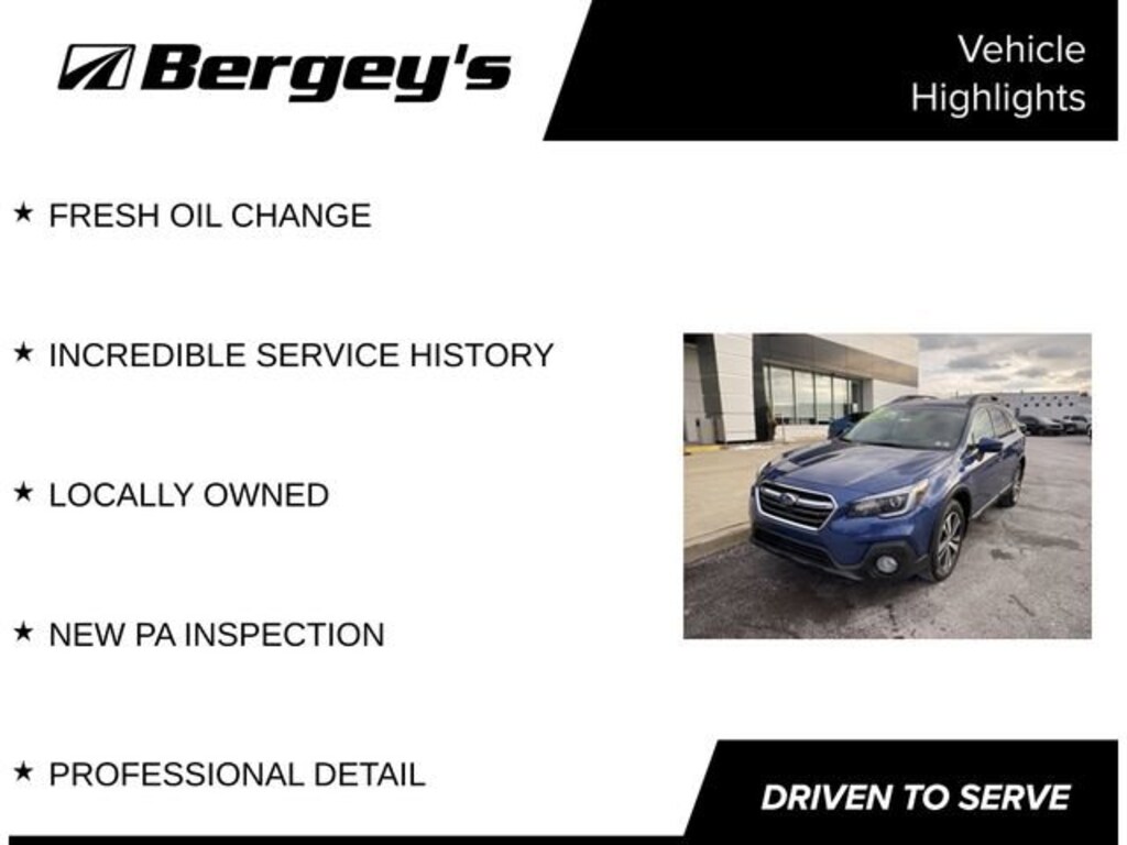 Used 2019 Subaru Outback Limited