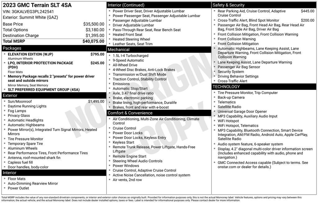 2023 GMC Terrain SLT - Photo 39