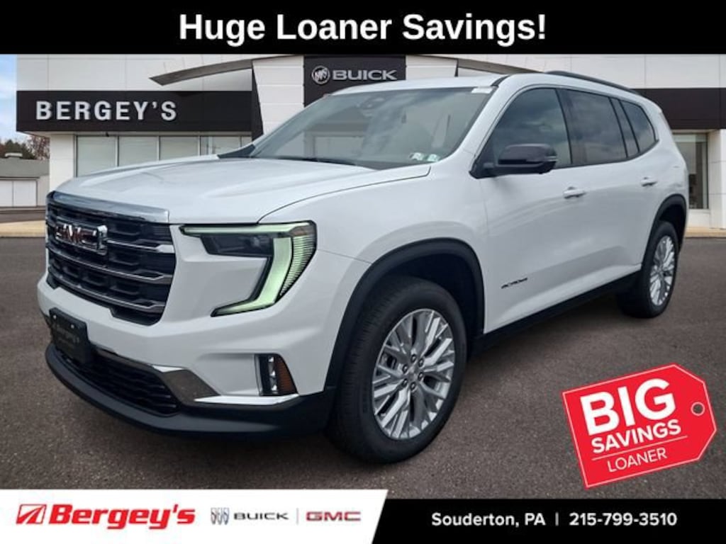 New 2026 GMC Acadia Elevation SUV
