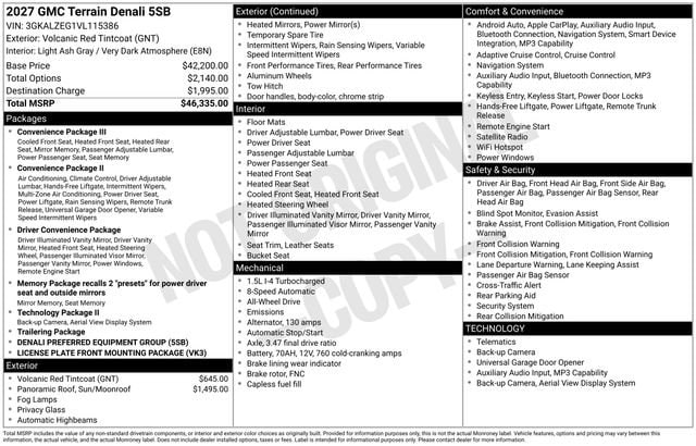 2027 GMC Terrain Denali - Photo 26