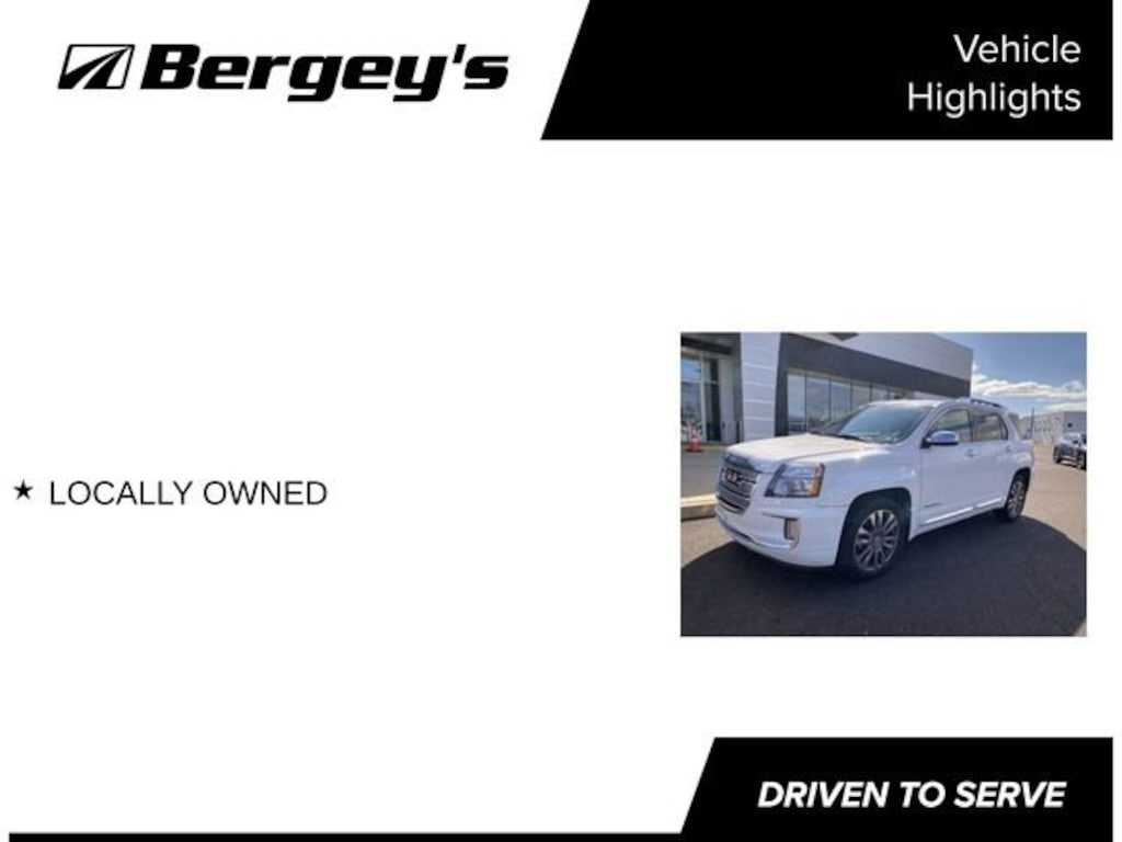 Used 2016 GMC Terrain Denali SUV