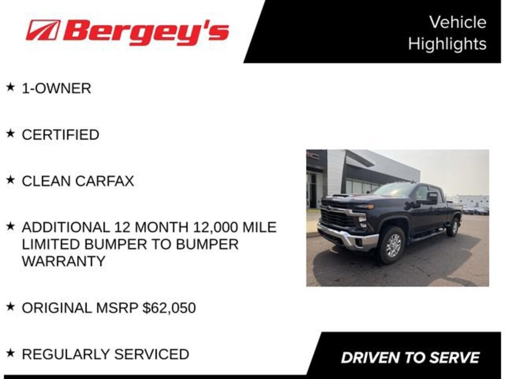 Used 2024 Chevrolet Silverado 2500 HD LT Truck