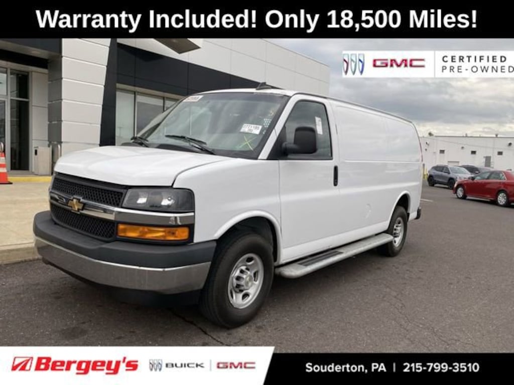Certified 2024 Chevrolet Express Cargo 2500 WT Van