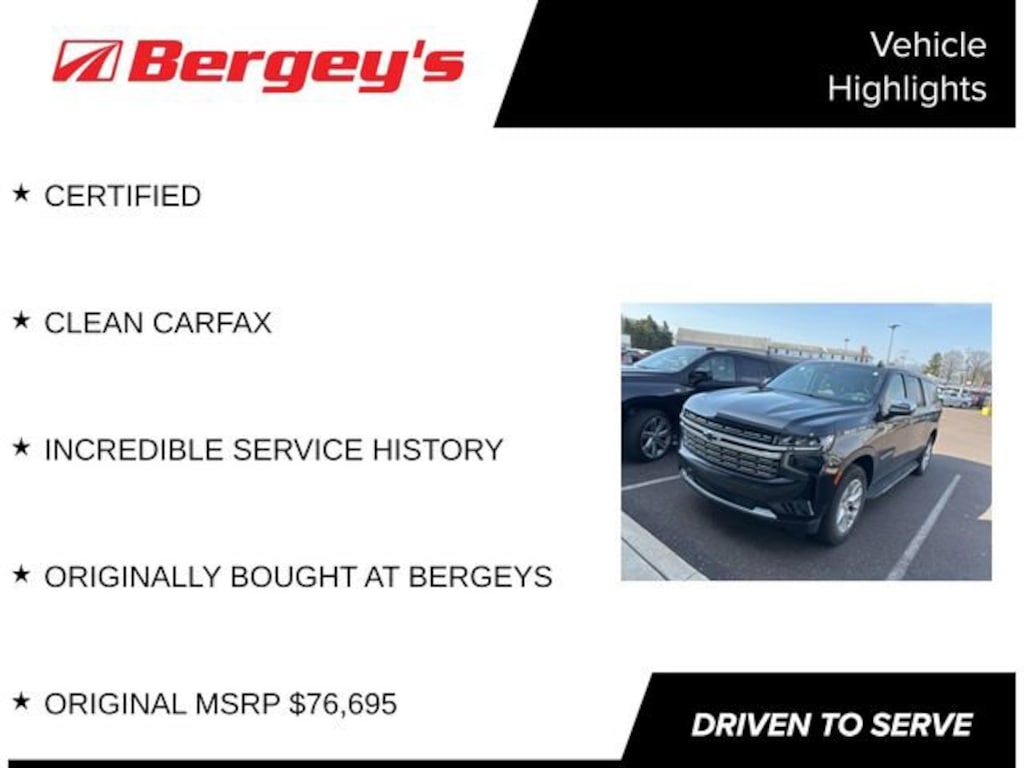 Certified 2023 Chevrolet Suburban Premier SUV
