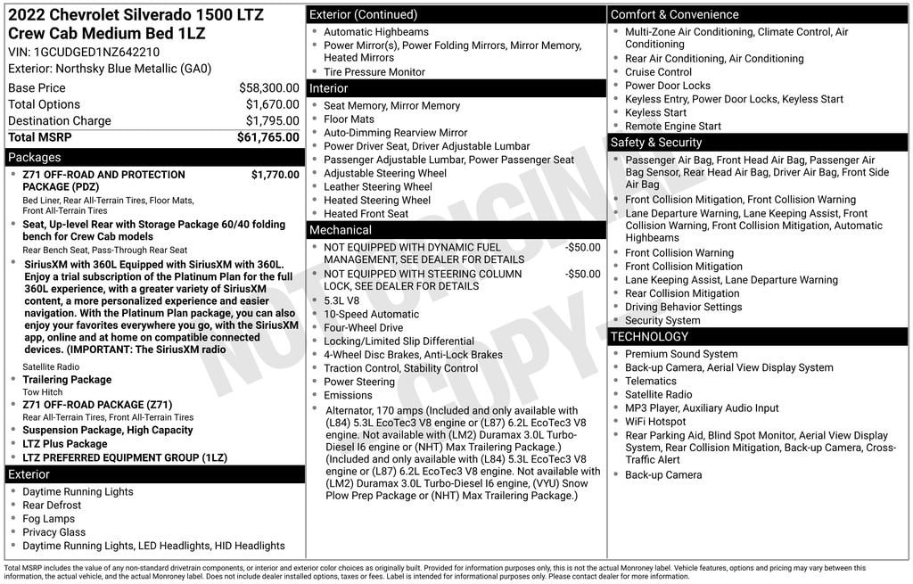 2022 Chevrolet Silverado 1500 LTZ - Photo 46