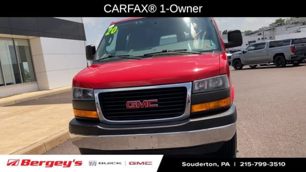 Used 2020 GMC Savana Cargo 3500 Base Van