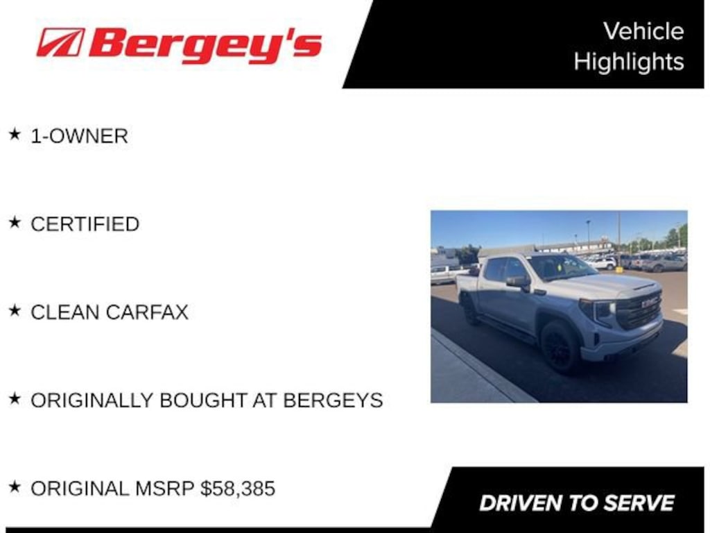 Used 2024 GMC Sierra 1500 Elevation Truck