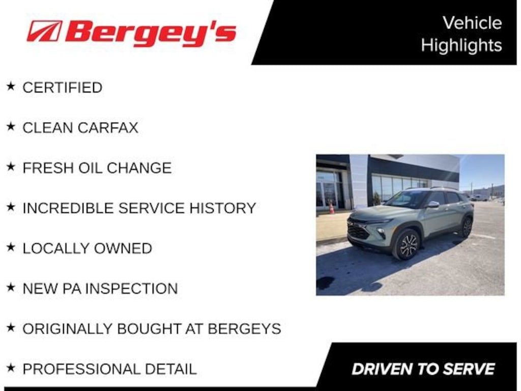 Certified 2025 Chevrolet Trailblazer Activ SUV