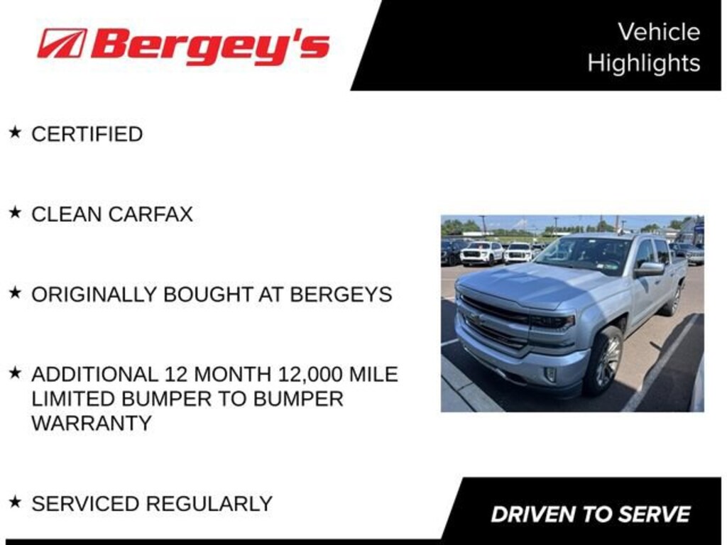 Used 2017 Chevrolet Silverado 1500 LTZ Truck