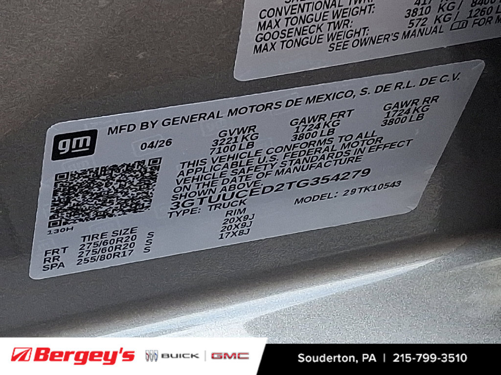 2026 GMC Sierra 1500 Elevation - Photo 23