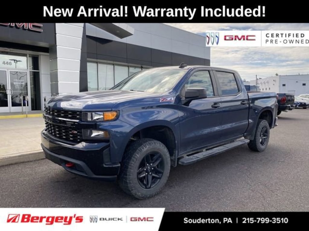 Used 2022 Chevrolet Silverado 1500 LTD Custom Trail Boss Truck