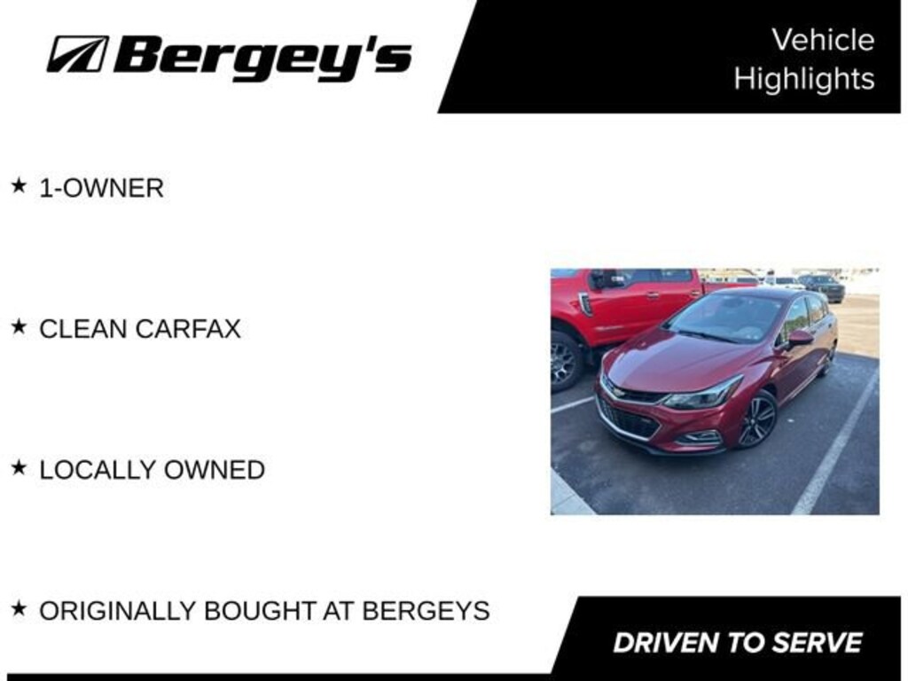 Used 2017 Chevrolet Cruze Premier Car