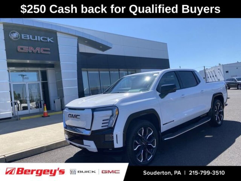 New 2025 GMC Sierra EV Max Range Denali Truck