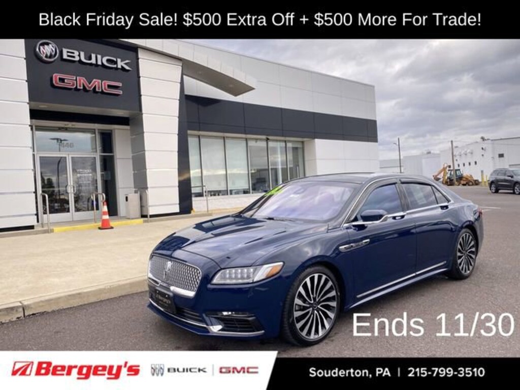 Used 2018 Lincoln Continental Black Label