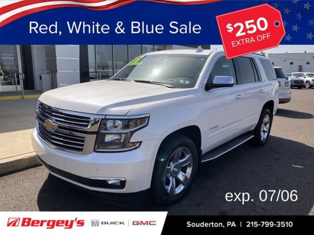 Used 2016 Chevrolet Tahoe LTZ SUV
