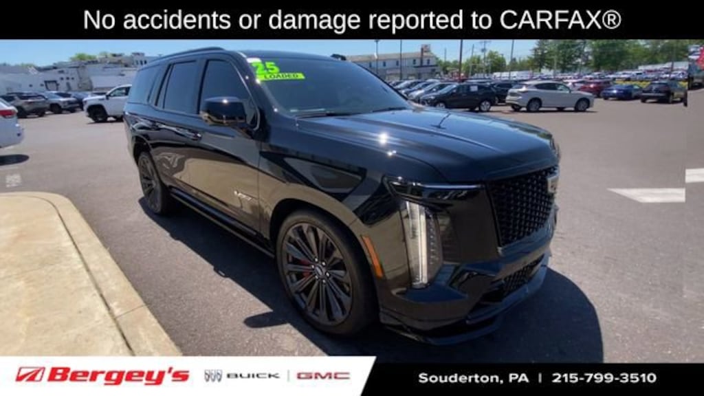 Used 2025 CADILLAC Escalade Escalade-V Performance