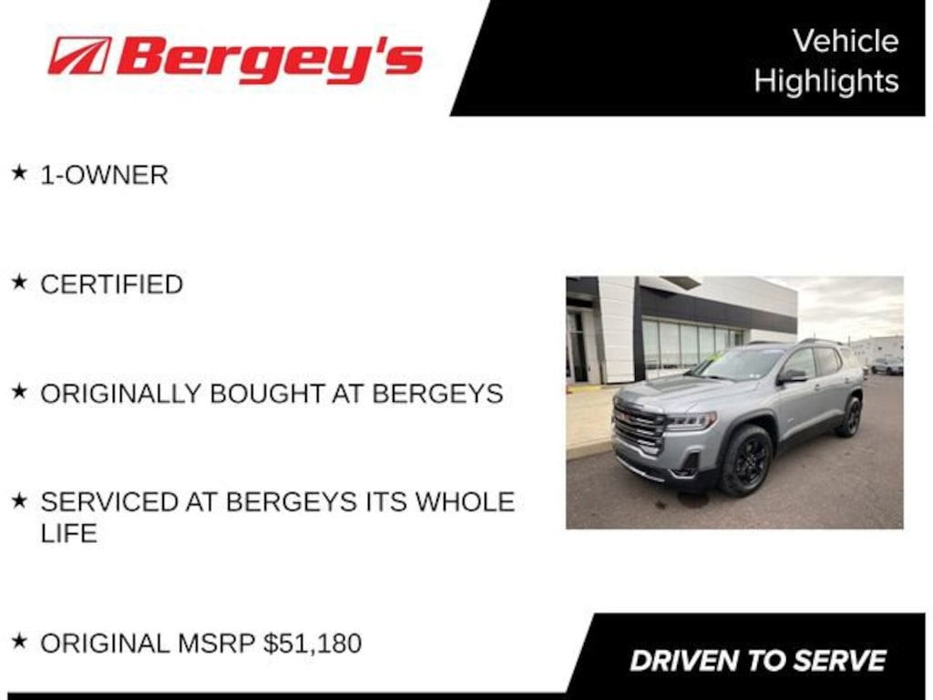 Certified 2023 GMC Acadia AT4 SUV