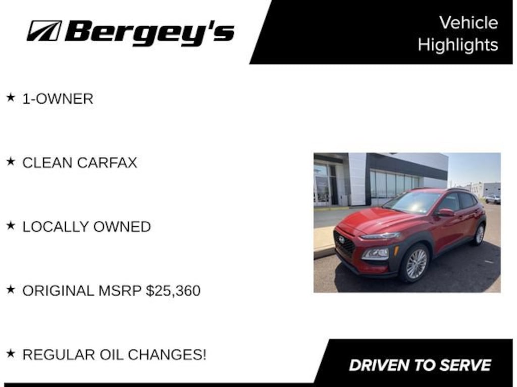 Used 2021 Hyundai Kona SEL