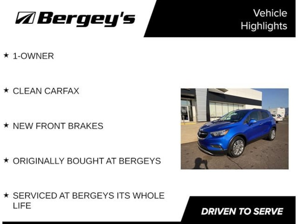 Used 2018 Buick Encore Preferred SUV