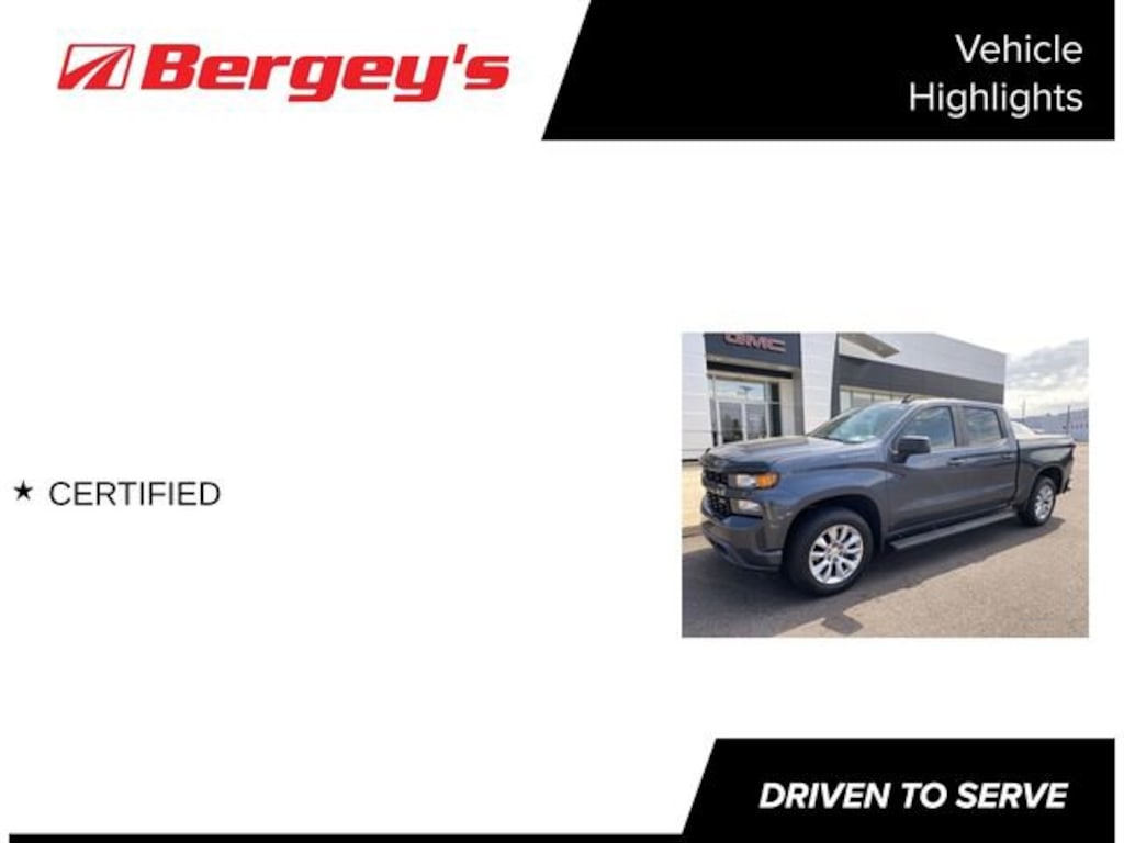 Used 2021 Chevrolet Silverado 1500 Custom Truck