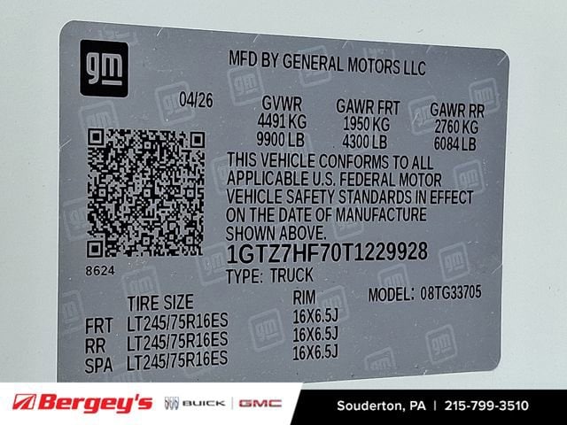 2026 GMC Savana Cargo Work Van - Photo 19
