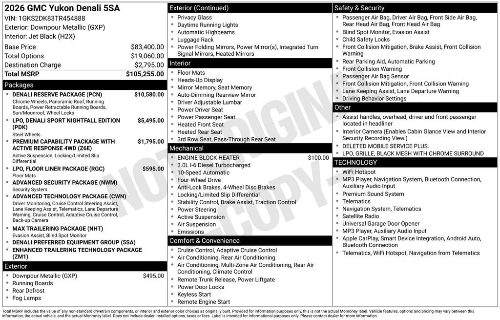 2026 GMC Yukon Denali - Photo 26