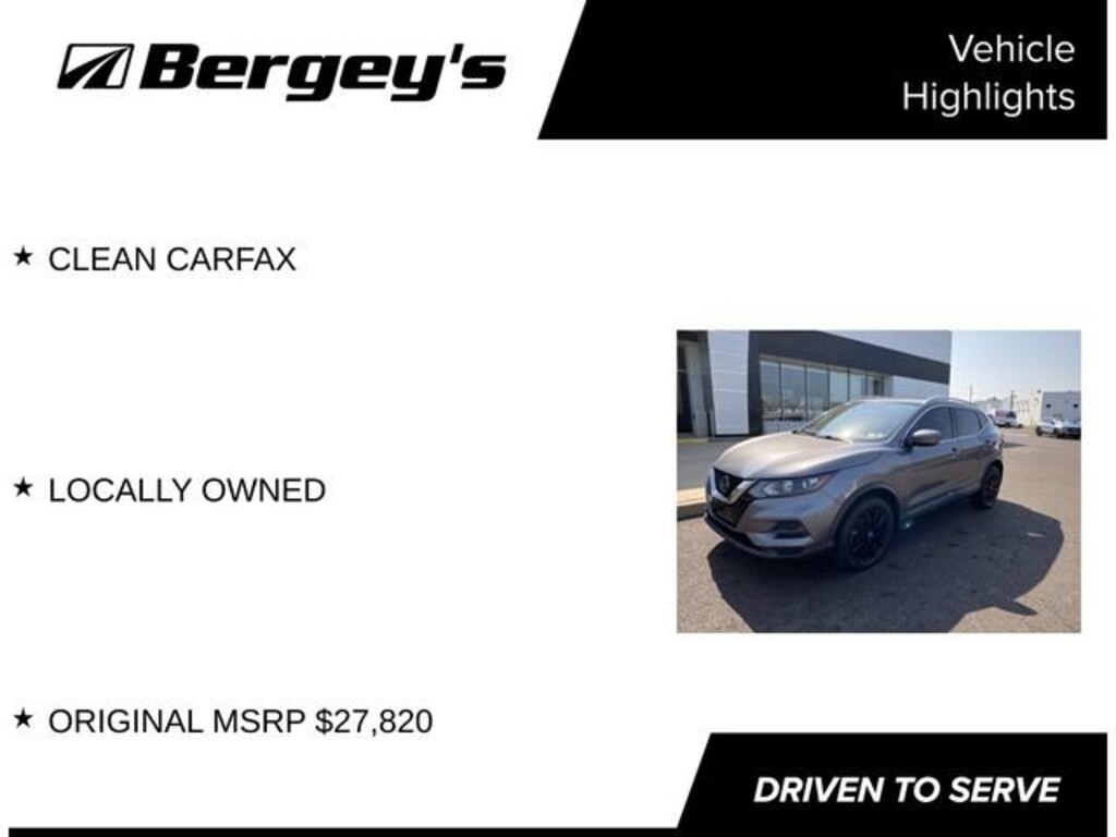 Used 2020 Nissan Rogue Sport SV