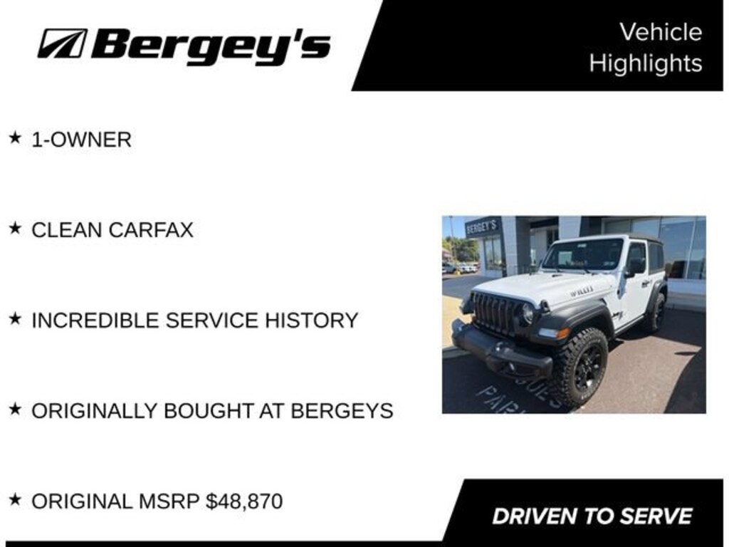 Used 2022 Jeep Wrangler Willys
