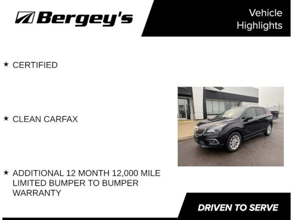 Used 2017 Buick Envision Essence SUV