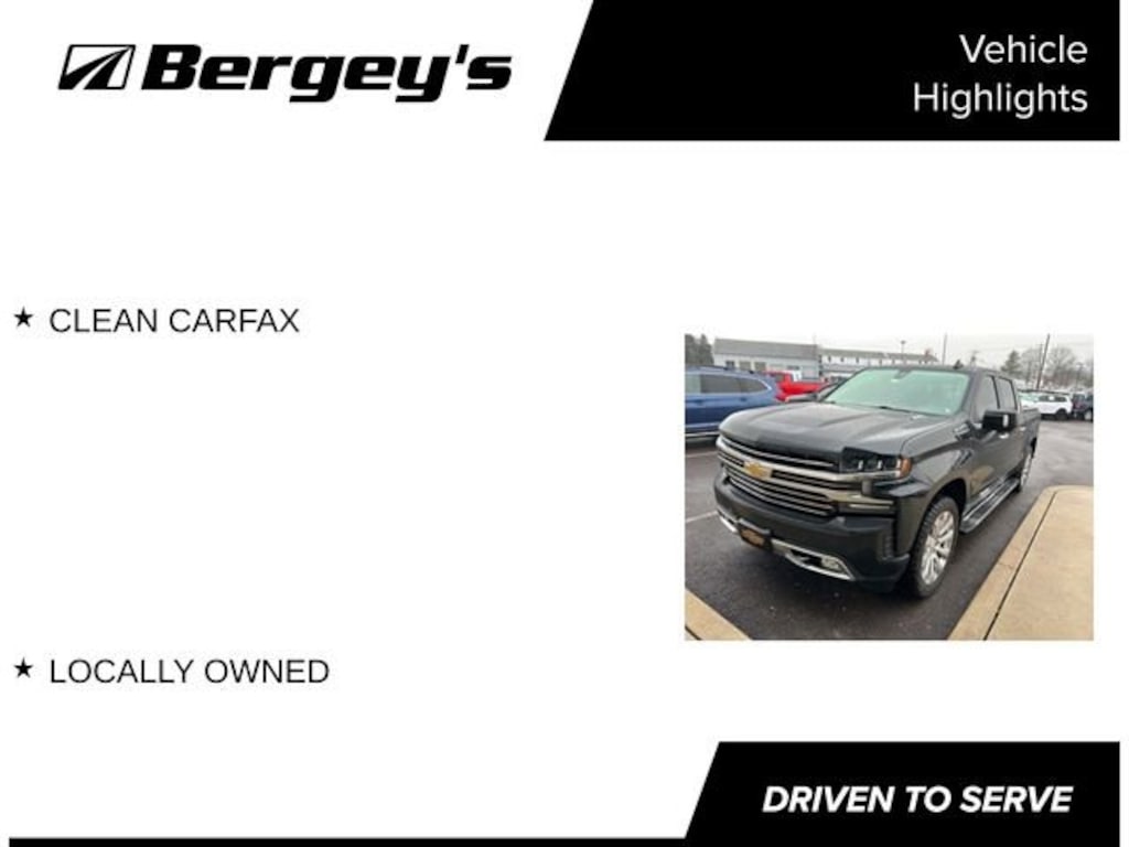 Used 2021 Chevrolet Silverado 1500 High Country Truck