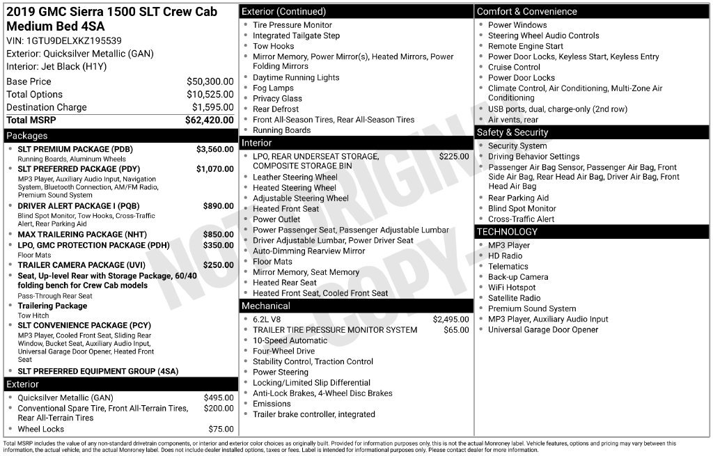 2019 GMC Sierra 1500 SLT - Photo 39