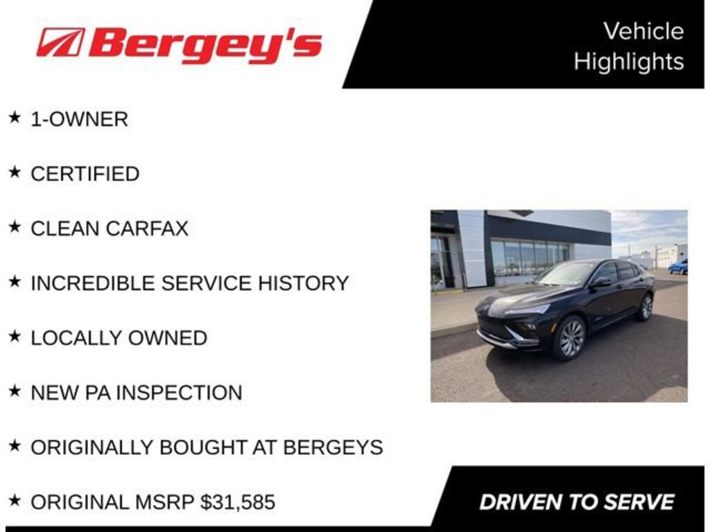 Used 2025 Buick Envista Avenir SUV