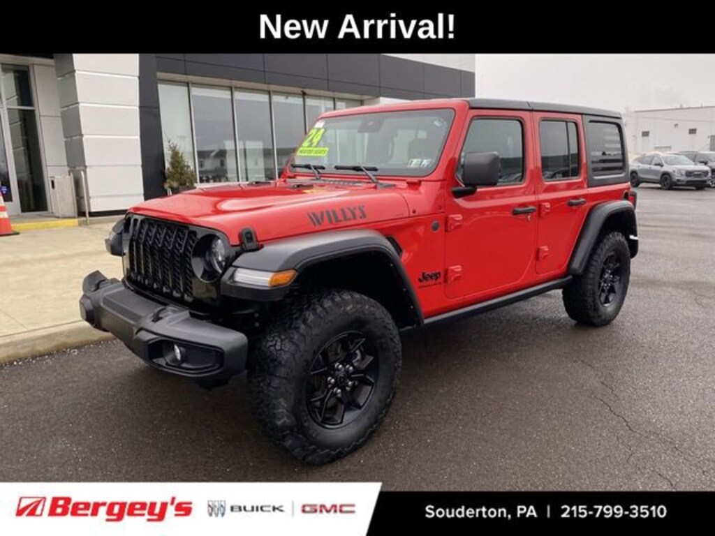 Used 2024 Jeep Wrangler Willys