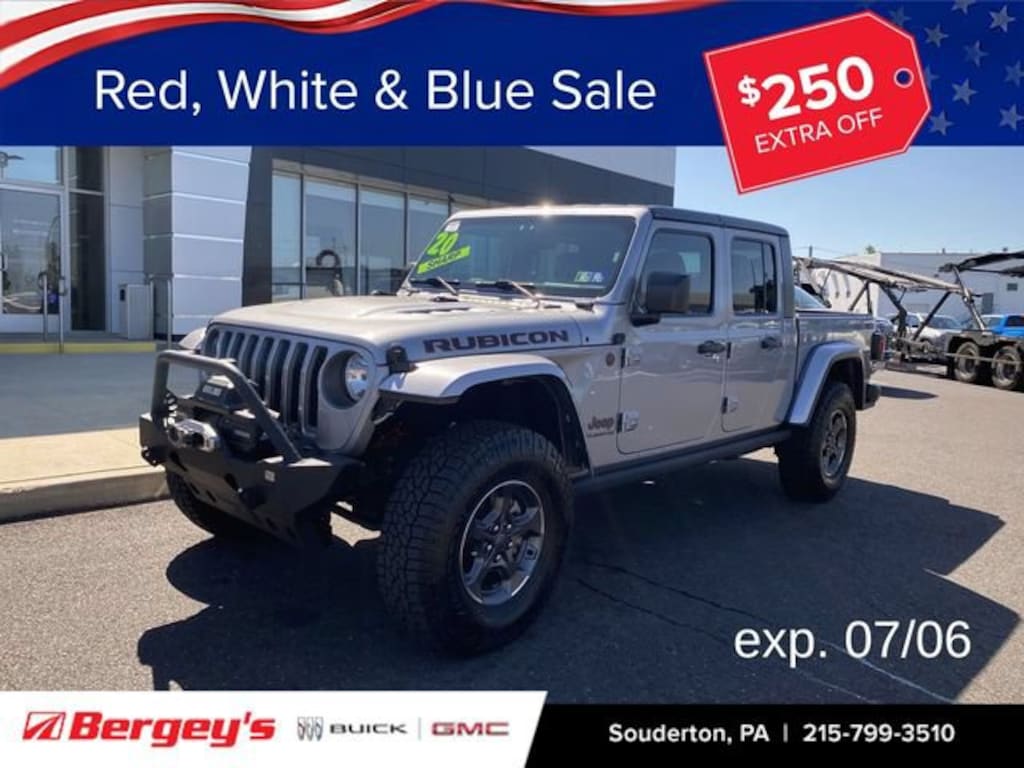 Used 2020 Jeep Gladiator Rubicon