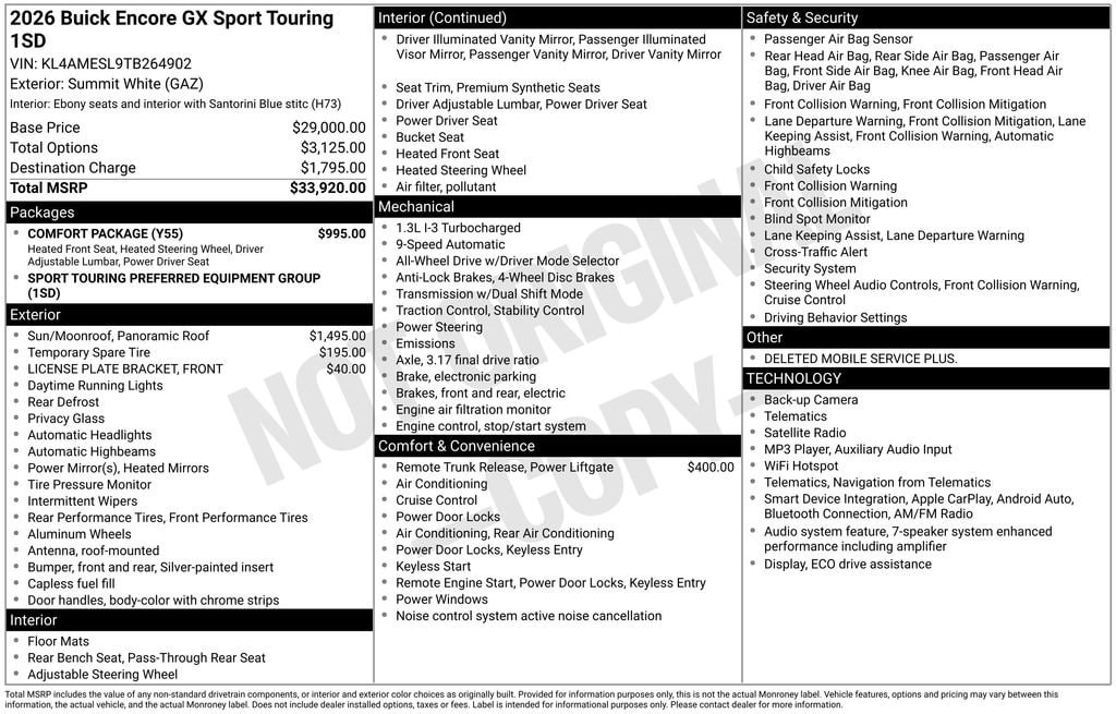 2026 Buick Encore GX Sport Touring - Photo 37