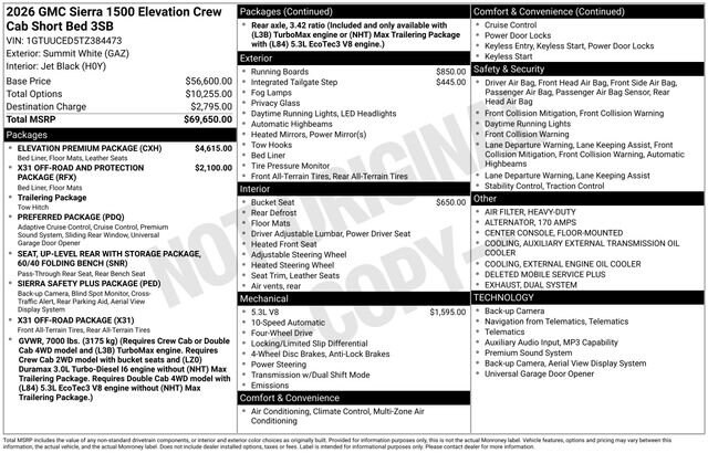 2026 GMC Sierra 1500 Elevation - Photo 26