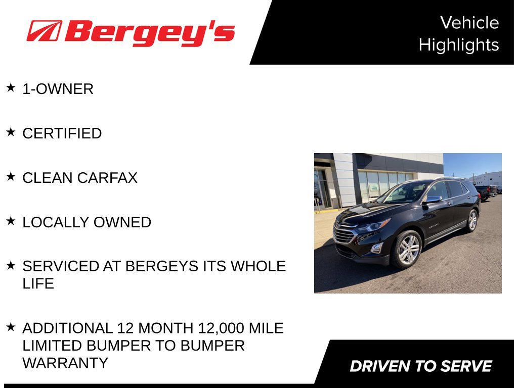 Used 2019 Chevrolet Equinox Premier SUV