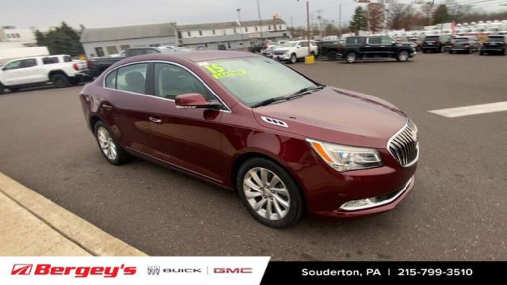 Used 2015 Buick Lacrosse Leather Car