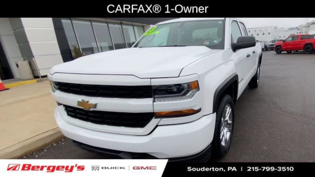 Used 2018 Chevrolet Silverado 1500 Custom Truck