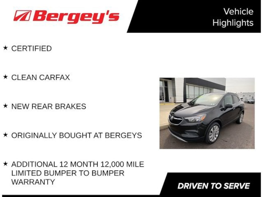Used 2020 Buick Encore Preferred SUV