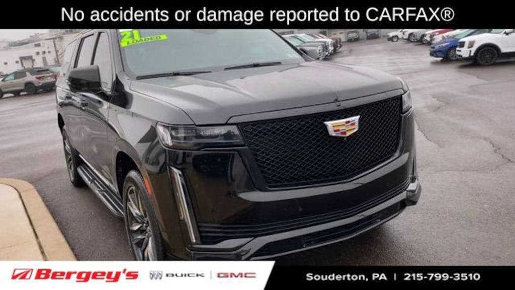 Used 2021 CADILLAC Escalade ESV Sport SUV