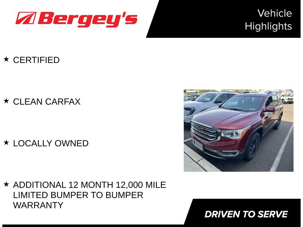 Used 2019 GMC Acadia SLT SUV