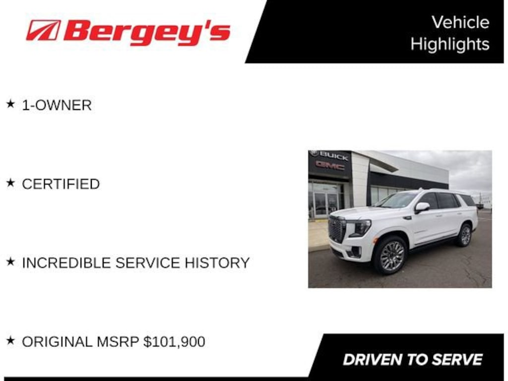 Certified 2024 GMC Yukon Denali Ultimate SUV