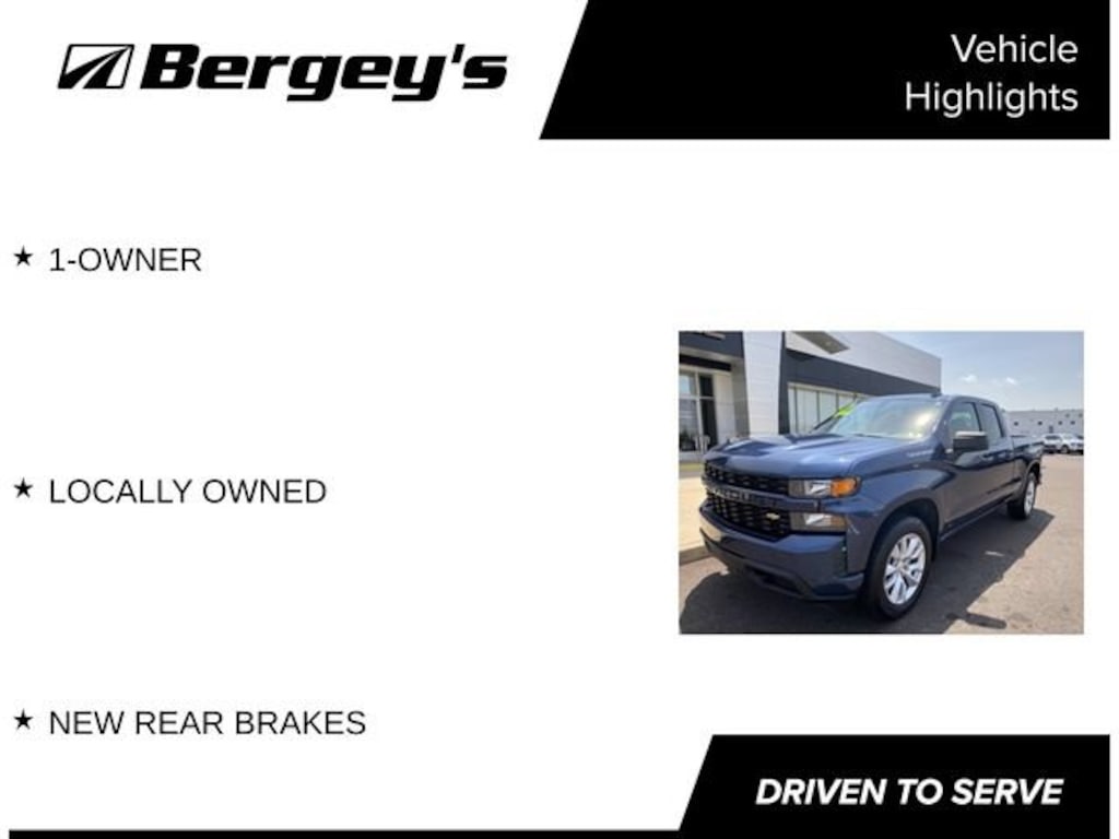 Used 2022 Chevrolet Silverado 1500 LTD Custom Truck