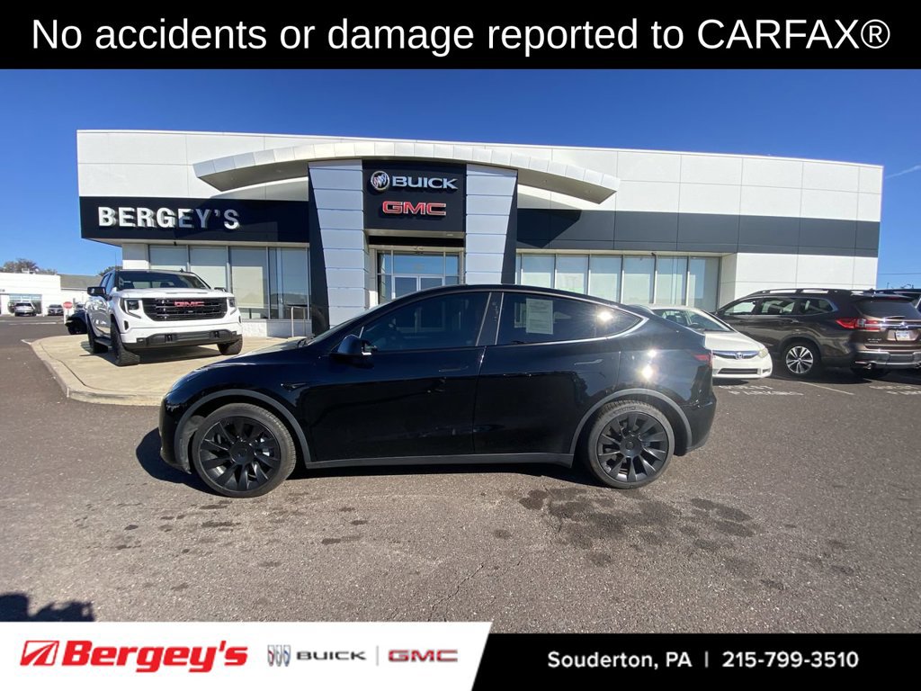 Used 2023 Tesla Model Y Long Range with VIN 7SAYGAEE0PF648445 for sale in Souderton, PA