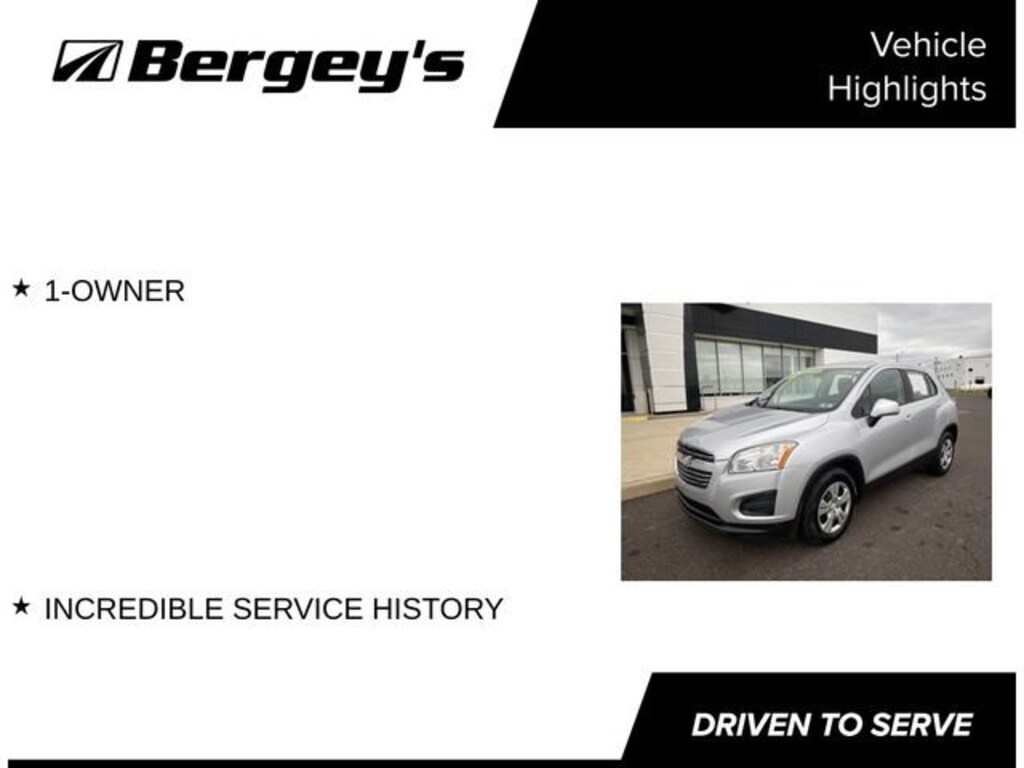 Used 2016 Chevrolet Trax LS SUV